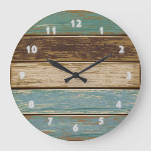 Driftwood 2 Wall Clock Grote Klok
