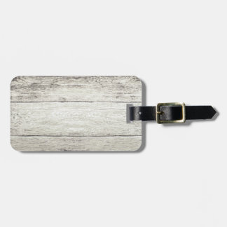 Driftwood achtergrond bagagelabel