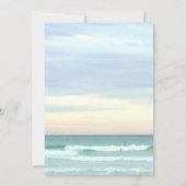 Driftwood Arbor Gulf Coast bruiloft Kaart (Achterkant)