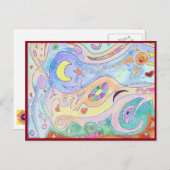 Driftwood Art Briefkaart (Voorkant / Achterkant)