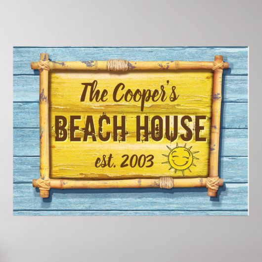 Driftwood Beach House poster 2 (Voorkant)