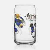 Driftwood Becomes a Pirate drinking glass (Gauche)