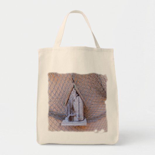 Driftwood Birdhouse Tote Bag (Voorkant)