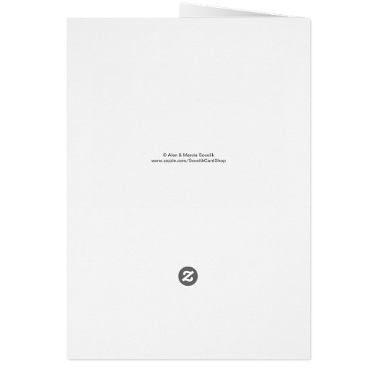 Driftwood, Blank Grey Card (Dos)