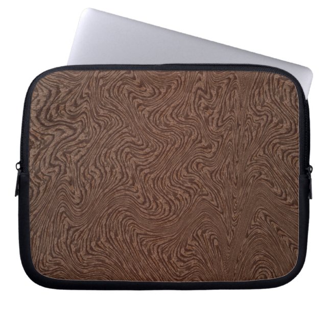 Driftwood Camo Laptop Sleeve (Voorkant)