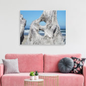 Driftwood Canvas Fotografie prints Kustafel (Insitu (Woonkamer))