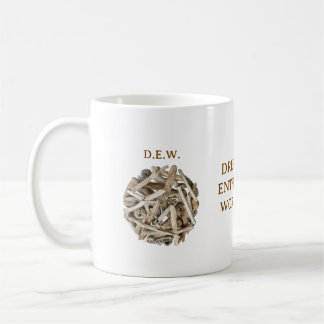DRIFTWOOD ENTHUSIASTS WORLDWIDE. D.E.W. MUG KOFFIEMOK
