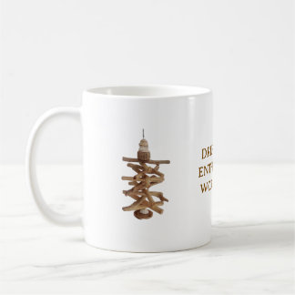 DRIFTWOOD ENTHUSIASTS WORLDWIDE. WHITE MUG ite mug Koffiemok