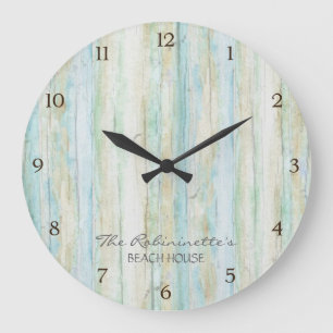 Driftwood Ocean Beach House Coastal Seashore Grote Klok