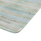 Driftwood Ocean Beach House Coastal Seashore Snijplank (Hoek)