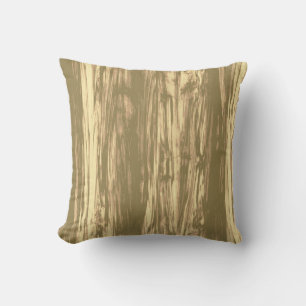 Driftwood patroon - cacaobruin en tint kussen