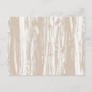 Driftwood patroon - tauptan en wit briefkaart