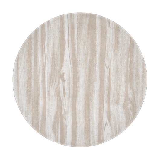 Driftwood patroon - tauptan en wit snijplank (Voorkant)