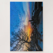 Driftwood Tree-begraafplaats Beaufort SC-strand Legpuzzel (Verticaal)