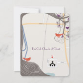 Driftwood Tree Direction Card Kaart (Achterkant)