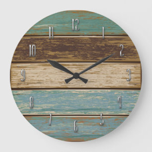 Driftwood Wall klok