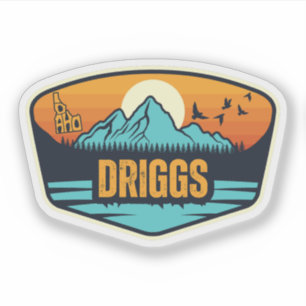 Driggs, Idaho Sticker