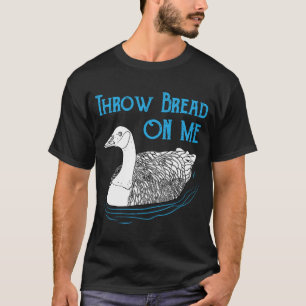 Drijf brood op me eend vrijheid t-shirt