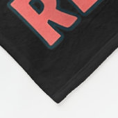 Drijf Drink Bruin Herhaal Zomer Zwembad Pret Fleece Deken (Hoek)