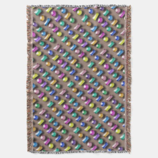 Drijfband - 3D-Buttonnen Deken (Voorkant Verticaal)