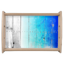 Drijfhout Blauw gekleurd hout Weathered Nautical