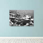 Drijfhout Canvas Afdruk (Insitu (Houten vloer))