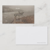 Drijfhout in het Visitekaartje water (Voorkant / Achterkant)