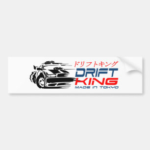Drijfkoning in Tokio Bumpersticker