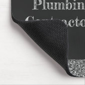 Drijfkraan en waterleidingeffect muismat (Hoek)