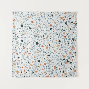 Drijfmolen van de Terrazzo, naadloos, met de hand Wandkleed
