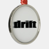 Drijft Metalen Ornament (Rechts)