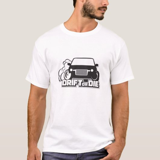Drijft of sterft t-shirt (Voorkant)