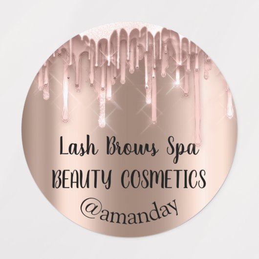 Drijft Roos cosmetica Balm Soap Nails Labels (Design 2)