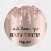 Drijft Roos Cosmetics Balm Soap Nails Labels (Design 2)