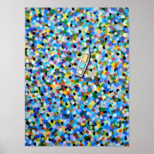 Drijven door Dromen Schilderij van Alfred Fox Poster
