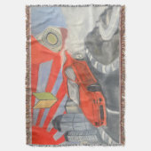 Drijven in de lucht deken (Voorkant Verticaal)