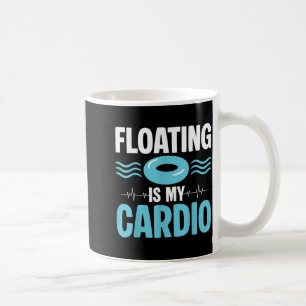 Drijven is mijn cardio ou fitness humor koffiemok