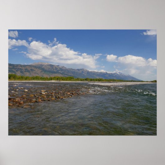 Drijven langs de Snake River II Poster (Voorkant)