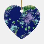 Drijven met Kerstmis Keramisch Ornament (Achterkant)