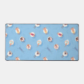 Drijvend in het Lazy River Pattern Bureaumat (Voorkant)