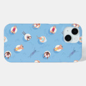 Drijvend in het Lazy River Pattern Case-Mate iPhone Case (Achterkant (horizontaal))