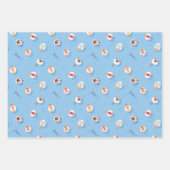 Drijvend in het Lazy River Pattern Inpakpapier Vel (Voorkant 2)
