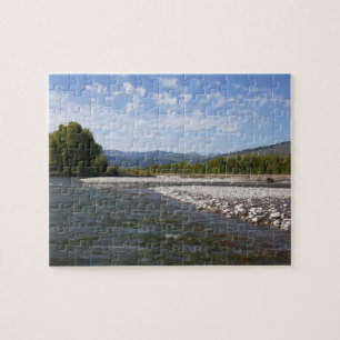 Drijvend langs de Snake River I Legpuzzel