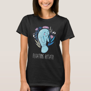 Drijvende Aardappel Zeekoe Zeedieren 3 T-shirt