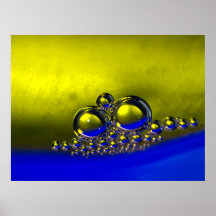 Drijvende Abstracte Bellen Kleurrijke Achtergrond