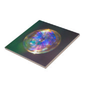 Drijvende bel reflectie tegeltje (Zijkant)