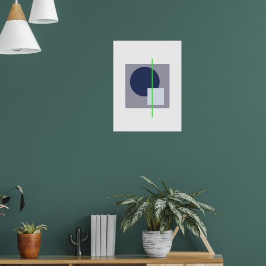 Drijvende Cirkel 4 Poster (Woonkamer 1)