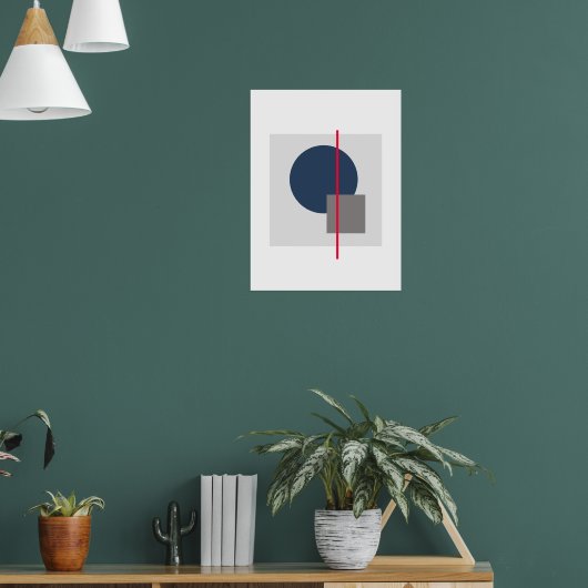 Drijvende Cirkel 4 Poster (Woonkamer 1)