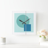 Drijvende Cirkel 4 Vierkante Klok (Huis)