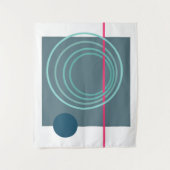 Drijvende Cirkel 5 Wandkleed (Voorkant)